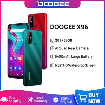  Мобилни телефони DOOGEE X96 6,52 