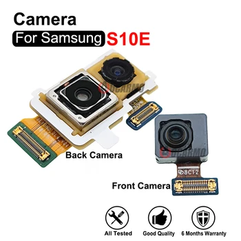  Оригинал За Samsung Galaxy S10E Предна + Задна Основната камера е с гъвкав Кабел Дубликат Част