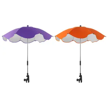  Чадър за детска количка, Сянката на чадър, с зажимным устройство за чадър, за столове, Аксесоари за колички