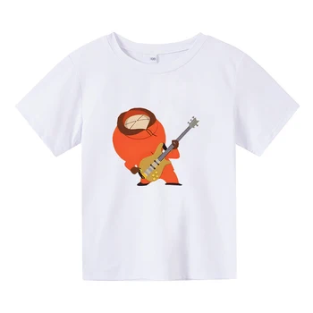  Тениска S-South Park, тениска Crimson Dawn, Тениска с Принтом Kawai, Детски Летни Дрехи, Блузи от 100% памук за Момичета, модерни улични Тениска за Момчета