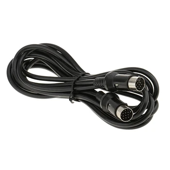  13-Пинов Удлинительный кабел Кабел от мъжете на мъжа за Kenwood CD Changer Тунер - Допълнителна дължина 3,0 m / 10 метра