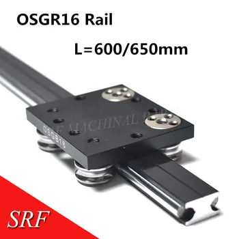  16 мм ширина на Алуминиева Двухосевая Линейна Употреба 1 бр. OSGR16 L = 600/650 мм с линеарно блок
