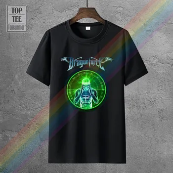  Тениска Dragonforce Green Man Размери S, M, L, Xl Абсолютно Нова Официална Фланелка