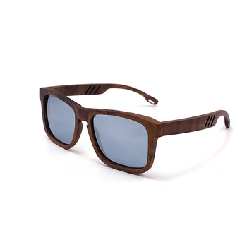  По-добре за Дърво 2020 Мъжки Слънчеви очила Polarized Орехови Дървени Слънчеви Очила Дамски Маркови Дизайнерски Слънчеви Очила Ръчно изработени