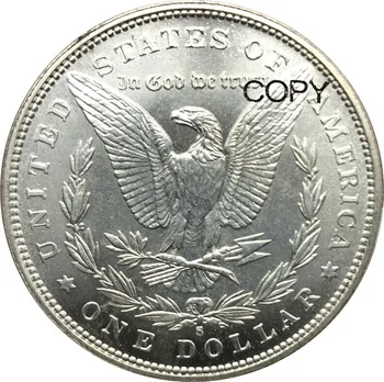  Съединените американски Щати 1 Един долар 1895 г. Моргановские долара Мельхиоровые със сребърно покритие копирни монети