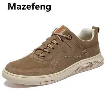  Mazefeng/Мъжки обувки, Маратонки, Тенденция Ежедневни Обувки, Италиански Дишащи Мъжки Маратонки За Почивка, Нескользящая Обувки, Мъжки Обувки Вулканизированная