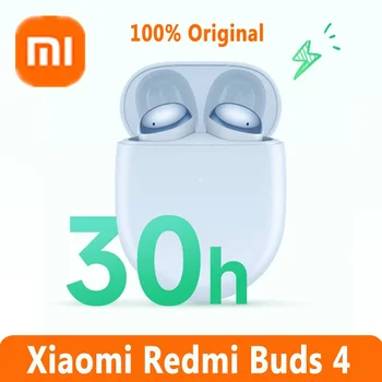  Оригинални Слушалки Xiaomi Redmi Рецептори 4 TWS Bluetooth 5,2 с Активно Шумопотискане 2 Микрофона Безжични Слушалки за слушалки xiaomi