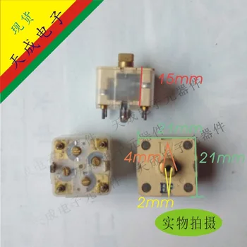  PVC тънкослоен променлив кондензатор 443HF с обратна поставяне на инсталиране на Радио адаптивни кондензатор 21*21*15 мм