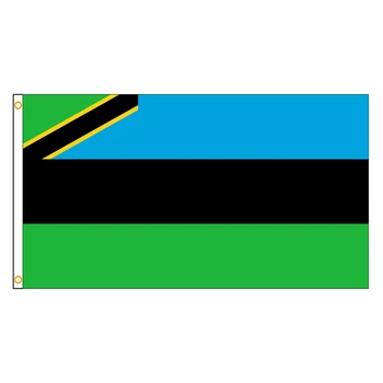  90x150 см флаг на Занзибар