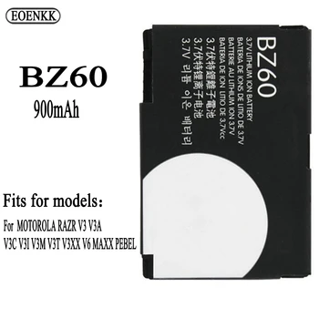  BZ60 Батерия ЗА MOTOROLA RAZR V3 V3A V3C V3I V3M V3T V3XX MAXX V6 Оригинална Капацитет на Батерията Bateria