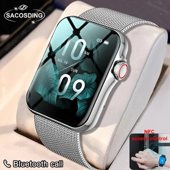  2022 NFC Смарт Часовници Дамски Смарт Часовници HD Екран, Bluetooth Предизвикателство Умен Часовник Водоустойчив Мъжки Спортни Фитнес Часовници за Мъже За Xiaomi ios