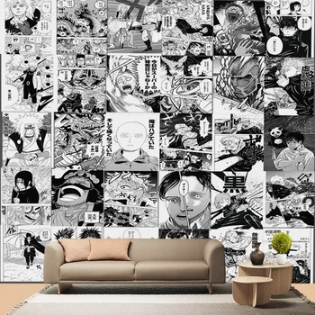  Японското популярното аниме 21x30 см 20/30/40 бр., стикери за стена в стила на манга, аниме, тапети с принтом, аниме, стикери, декорация на стаи за тийнейджъри