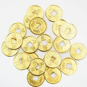  24 мм Златни петимата Императори Щастливи Древни Монети, Определени Образователни Десет Императори Антични Късмет Парична Монета Начало Декор Късмет Богатство