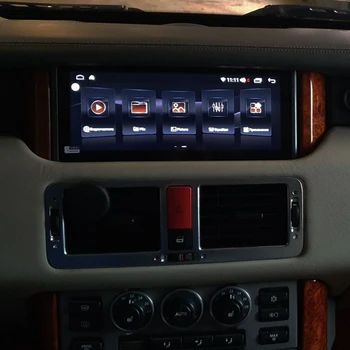  Android 11 Автомобилно Аудио за Land Rover Range Rover 2002-2012 Vogue V8 L322 Авто Интелигентен Мултимедиен Плейър Радио GPS Navi