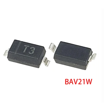  100ШТ BAV21W SOD123 екран: T3 BAV21WS Малък сигнален диод 250 В 0805