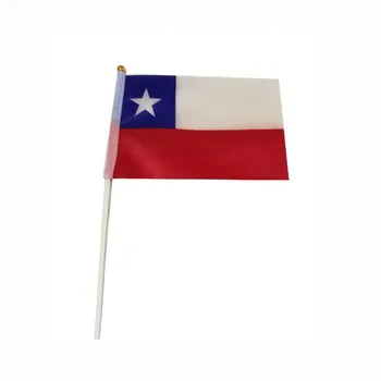  14*21 СМ Флаг на Страната на Чили Полиестер Банер 100 бр./лот