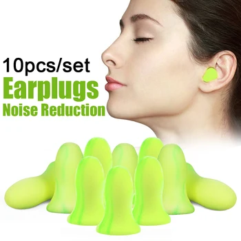  2/10 бр. тапи за уши за Сън, намаляване на шума, Soundproofing тапи за уши Звукоизолирани за Сън Противошумное хапчета за сън Грижи За Уши за Многократна употреба