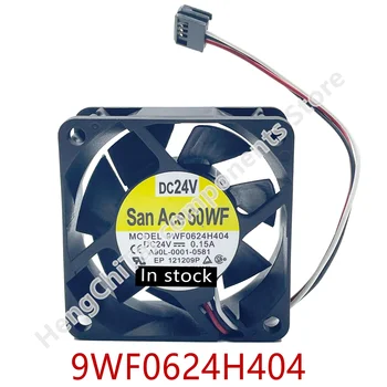  Оригинален нов 100% работен SanAce60WF A90L-0001-0581 9WF0624H404 6025 24 0.15 A Fan охлаждане на металообработващи машини с ЦПУ FANUC