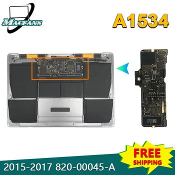  Протестированная дънна платка A1534 1,2 Ghz 820-00687-A, MacBook Retina 12 