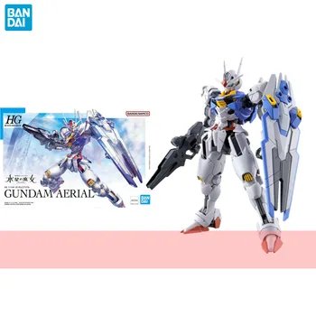  Bandai Оригинален Комплект Модели Gundam Аниме HG 1/144 GUNDAM ВЪЗДУШНА Фигурка В Колекцията са подбрани Модел Играчки, Подаръци за Деца