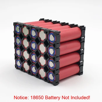  Качеството на притежателя на батерии 18650 Цилиндрична скоба за батерия 18650 притежателя на литиево-йонни елемента 4x5 притежателя 18650 диаметър на захващане на батерията AU8