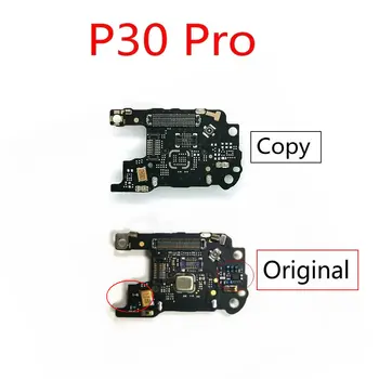  Нов Четец на SIM/SD-карти с Микрофон Гъвкав кабел За Huawei P30 Pro Притежателя на СИМ-карта на Съединителната такса Резервни части