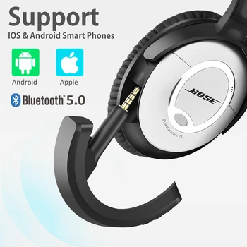  Безжична Bluetooth съвместим адаптер за Bose QC15 QC 15 Безжична Bluetooth-съвместими за Bose QuietComfort 15 Приемник aptX