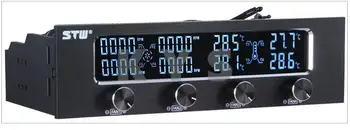  STW 6041 5.25 Контролер на скоростта на вентилатора на мястото на водача LCD Дисплей