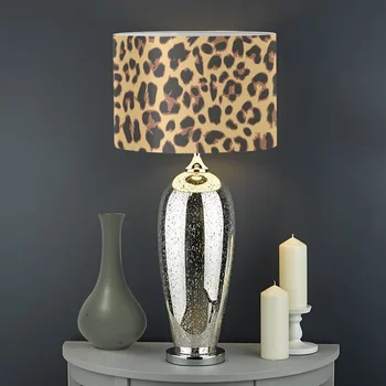  Лампиони и лампи в ивица с зеброй и леопард Покриват Дом, Украсяват PVC Лампиони за спални, Миещи Нощни лампи, Лампа за Поръчка